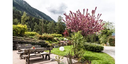 suche - Garten - Genießen Sie Natur pur auf unserer Terrasse - Boutique & Wanderhotel Stefaner