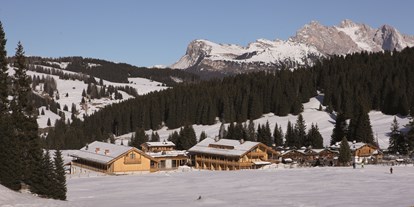 suche - Balkon - Seiser Alm - Winter - Tirler - Dolomites Living Hotel