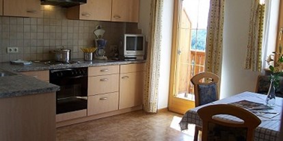 suche - Kastelruth - Italien - Wohnküche Wohnung "Abendrot" - Strumpflunerhof