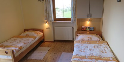 suche - Kategorie Urlaub auf dem Bauernhof: 3 Blumen - Trentino-Südtirol - Kinderzimmer Wohnung "Abendrot" - Strumpflunerhof