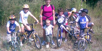 suche - Terrasse - Mit den Kindern auf Radtour - Pardellerhof