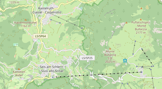 Unterkunft auf Karte