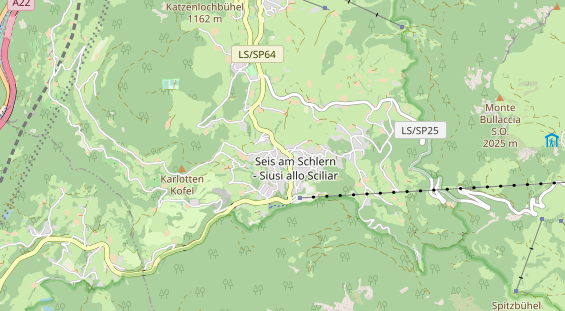 Unterkunft auf Karte
