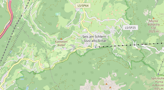 Unterkunft auf Karte