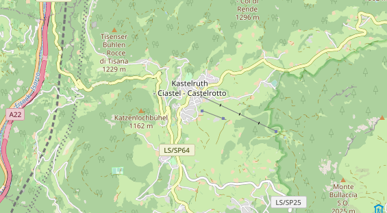 Unterkunft auf Karte