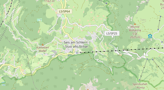 Unterkunft auf Karte