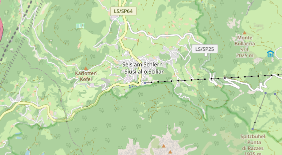 Unterkunft auf Karte