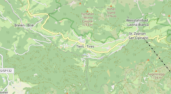 Unterkunft auf Karte