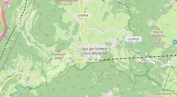 Unterkunft auf Karte