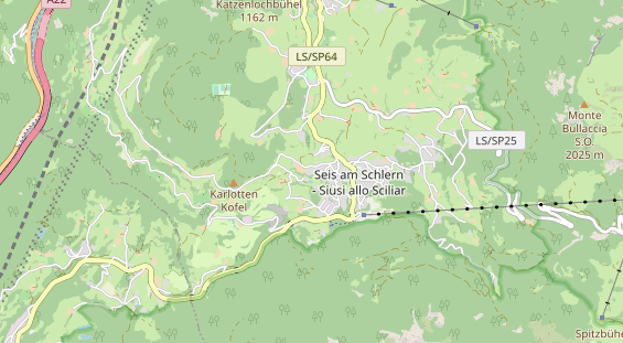 Unterkunft auf Karte