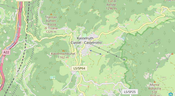 Unterkunft auf Karte