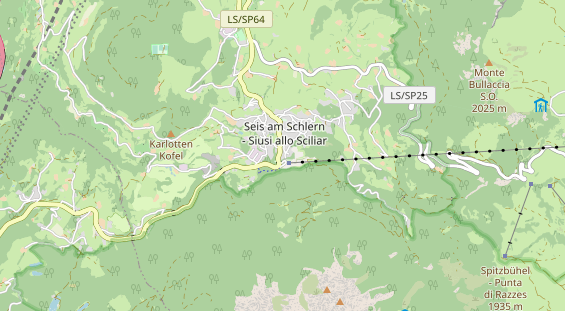 Unterkunft auf Karte