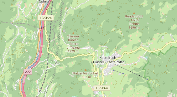 Unterkunft auf Karte