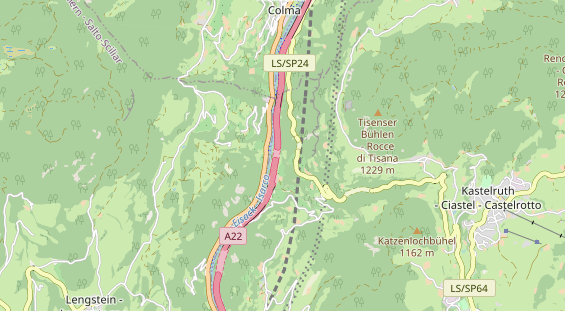 Unterkunft auf Karte