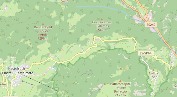 Unterkunft auf Karte