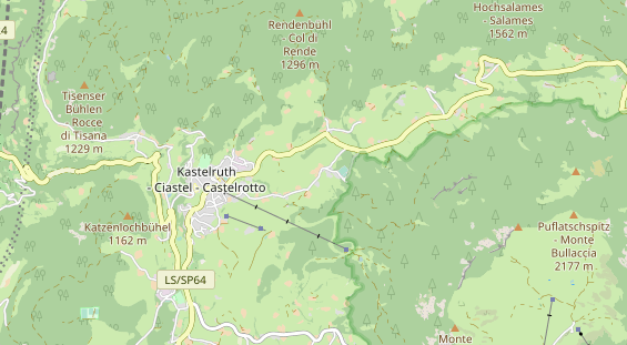 Unterkunft auf Karte