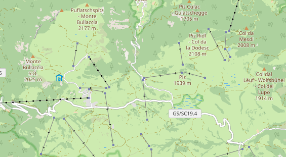 Unterkunft auf Karte