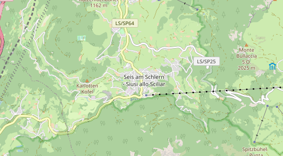 Unterkunft auf Karte