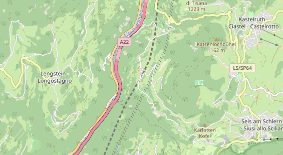 Unterkunft auf Karte