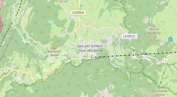 Unterkunft auf Karte