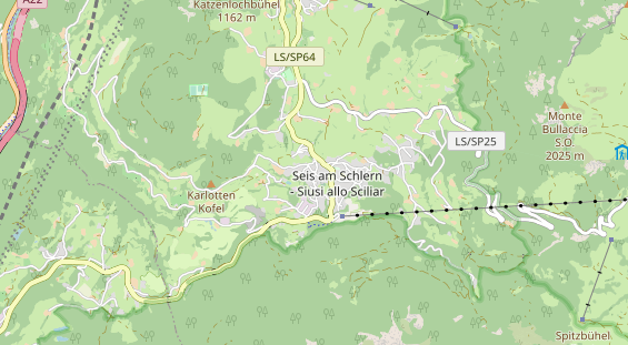 Unterkunft auf Karte