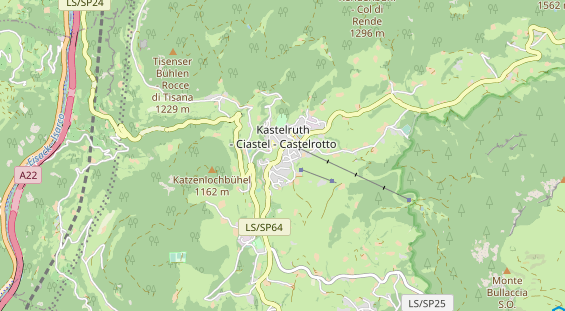 Unterkunft auf Karte