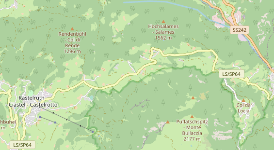 Unterkunft auf Karte