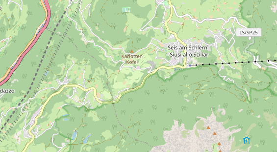 Unterkunft auf Karte