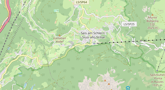 Unterkunft auf Karte