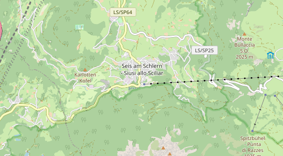 Unterkunft auf Karte