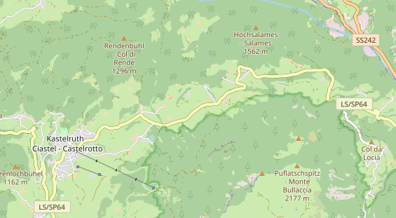 Unterkunft auf Karte