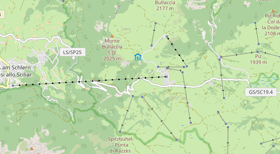 Unterkunft auf Karte