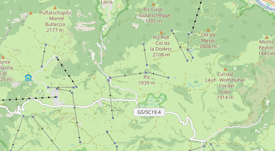 Unterkunft auf Karte