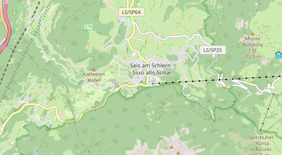 Unterkunft auf Karte