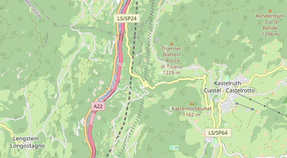 Unterkunft auf Karte