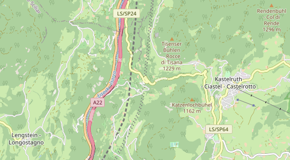 Unterkunft auf Karte