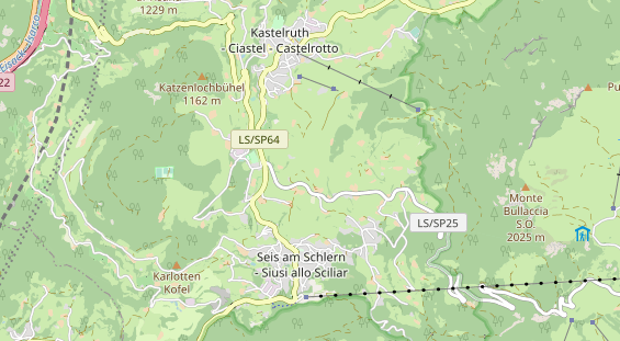 Unterkunft auf Karte