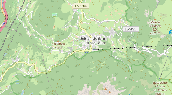 Unterkunft auf Karte