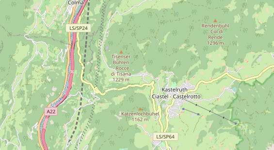 Unterkunft auf Karte