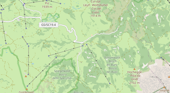 Unterkunft auf Karte