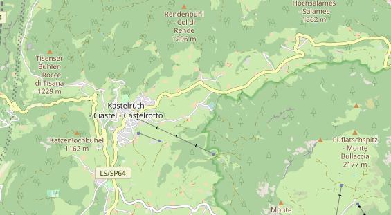 Unterkunft auf Karte