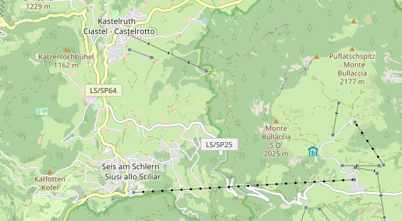 Unterkunft auf Karte