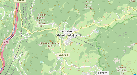 Unterkunft auf Karte