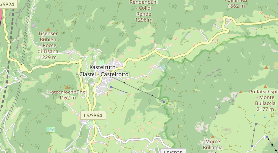 Unterkunft auf Karte