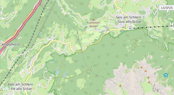 Unterkunft auf Karte