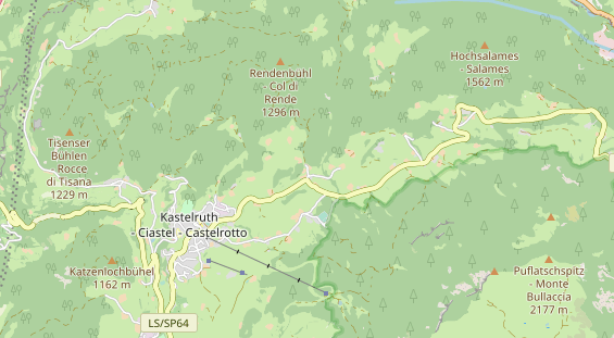 Unterkunft auf Karte