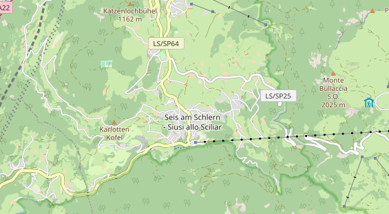 Unterkunft auf Karte