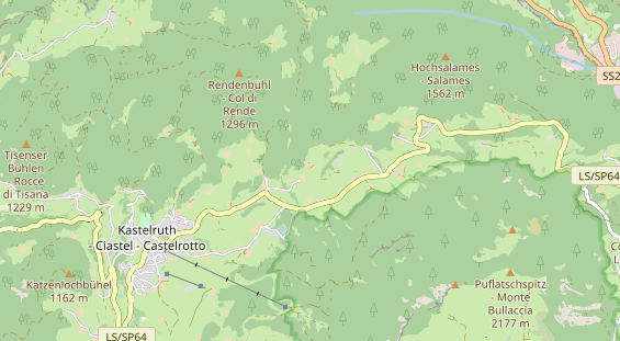 Unterkunft auf Karte