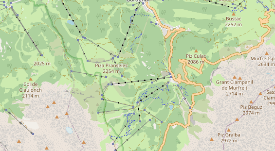 Unterkunft auf Karte