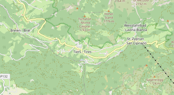 Unterkunft auf Karte